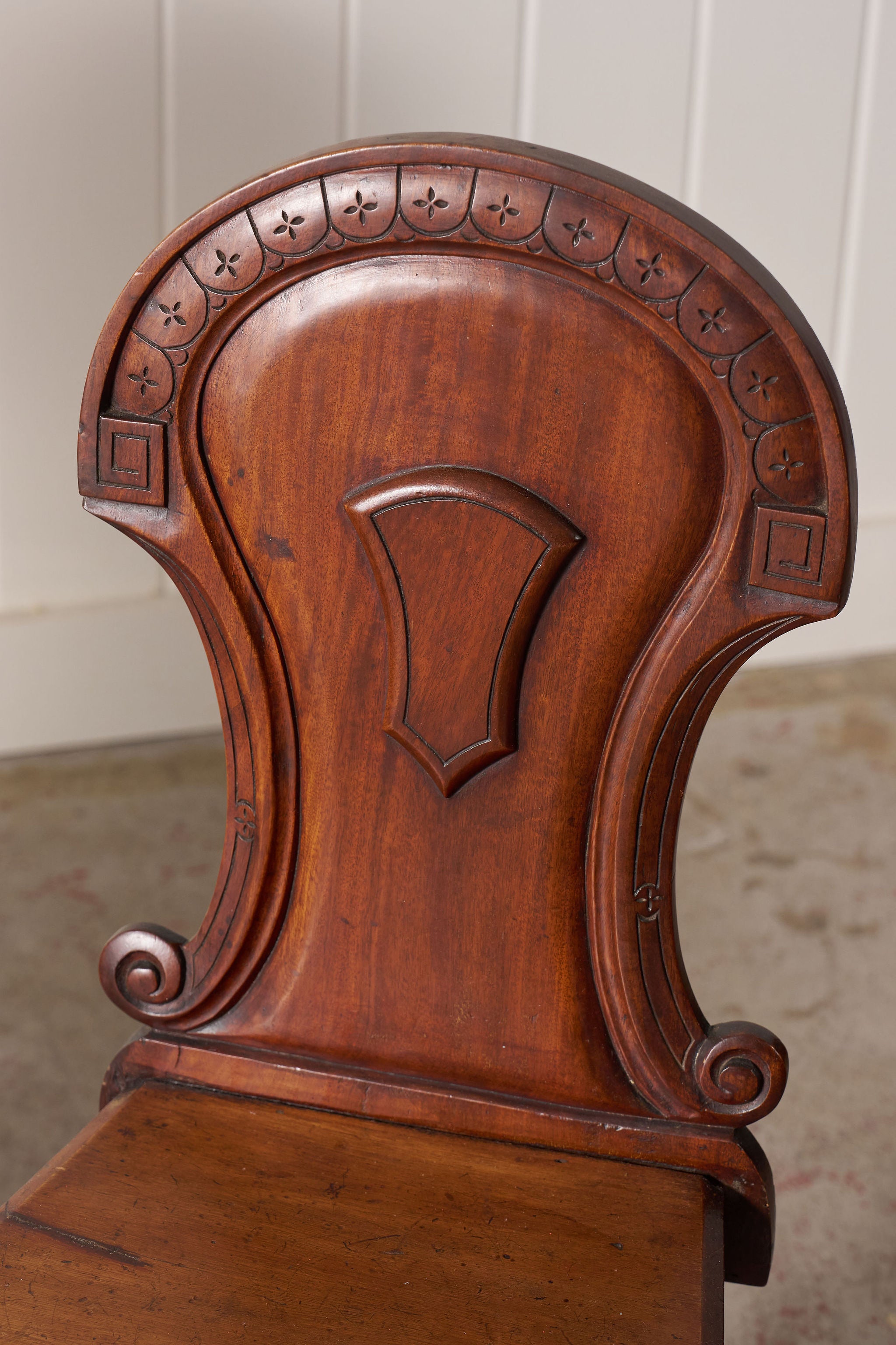 PAIR Victorian Hall Chairs with Petite Floral Cravings