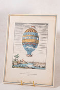 Load image into Gallery viewer, Framed Vintage Hot Air Balloon Print
