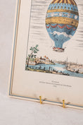 Load image into Gallery viewer, Framed Vintage Hot Air Balloon Print
