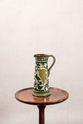 Load image into Gallery viewer, Hand Painted Green Glazed Jug (Stamped; Vale England)
