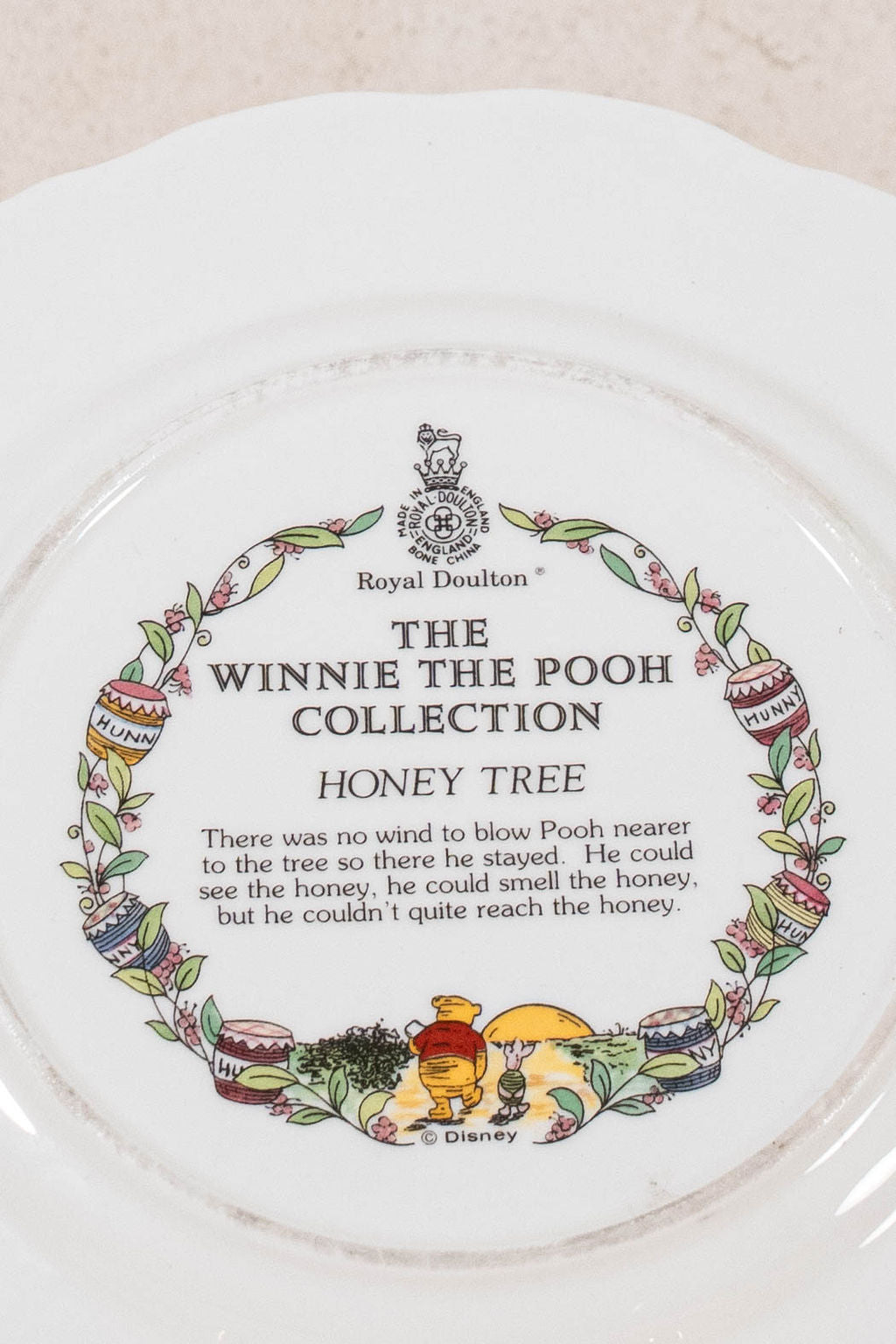 SET of 4 Vintage Winnie the Pooh Plates