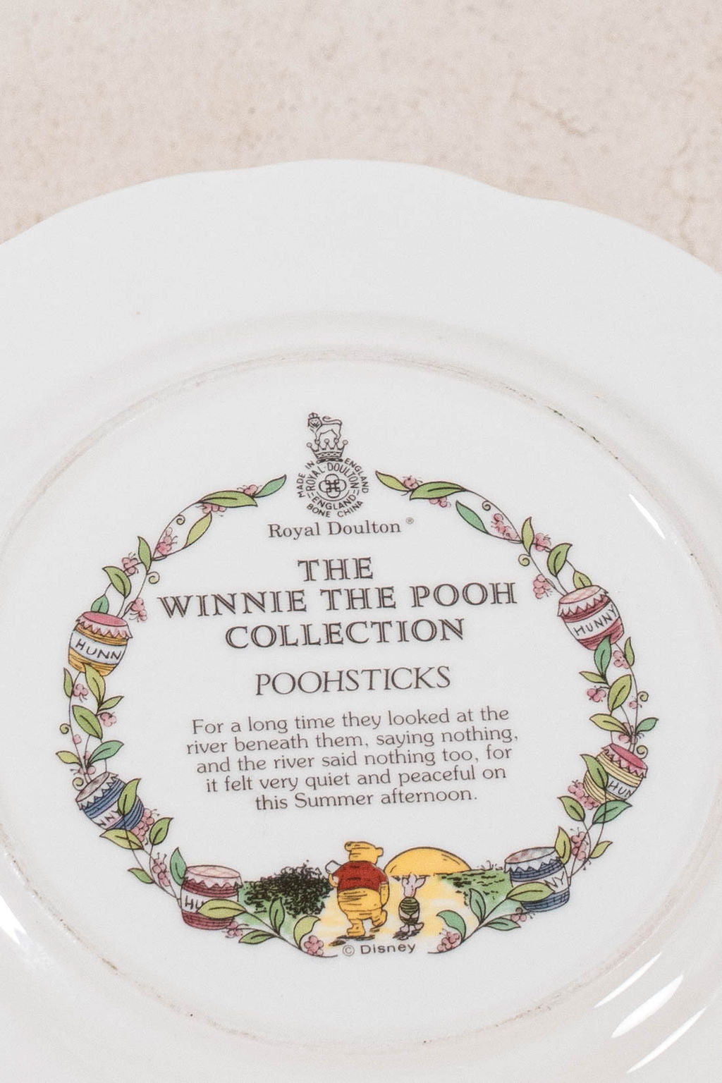 SET of 4 Vintage Winnie the Pooh Plates
