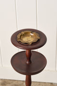 Load image into Gallery viewer, Vintage Mahogany Ashtray/Cocktail Stand
