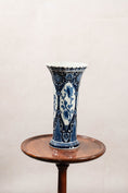 Load image into Gallery viewer, Vintage Royal Sphinx Boch Holland Delft Flower Vase
