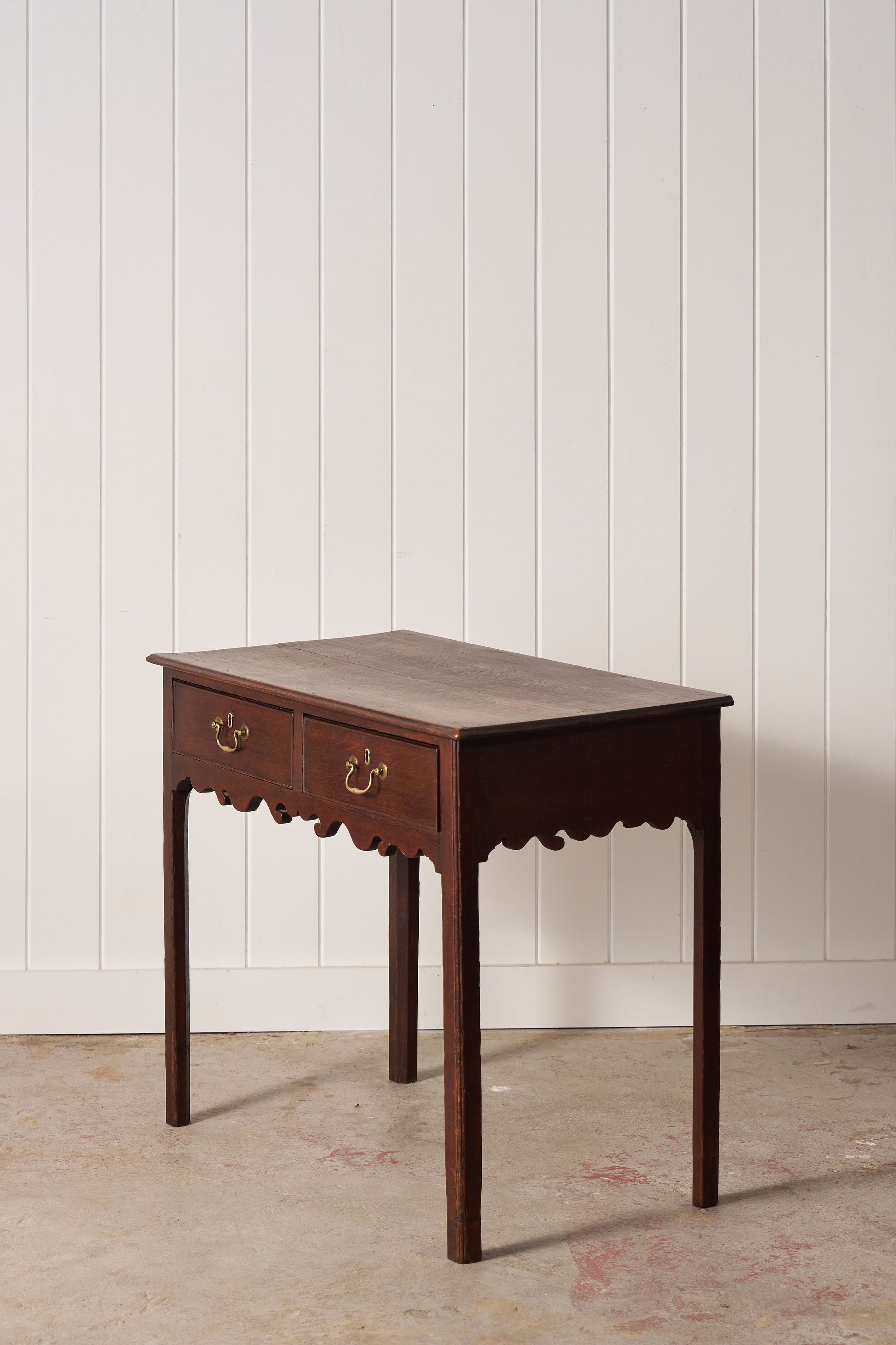 18th Century Oak Lowboy (c. 1730)