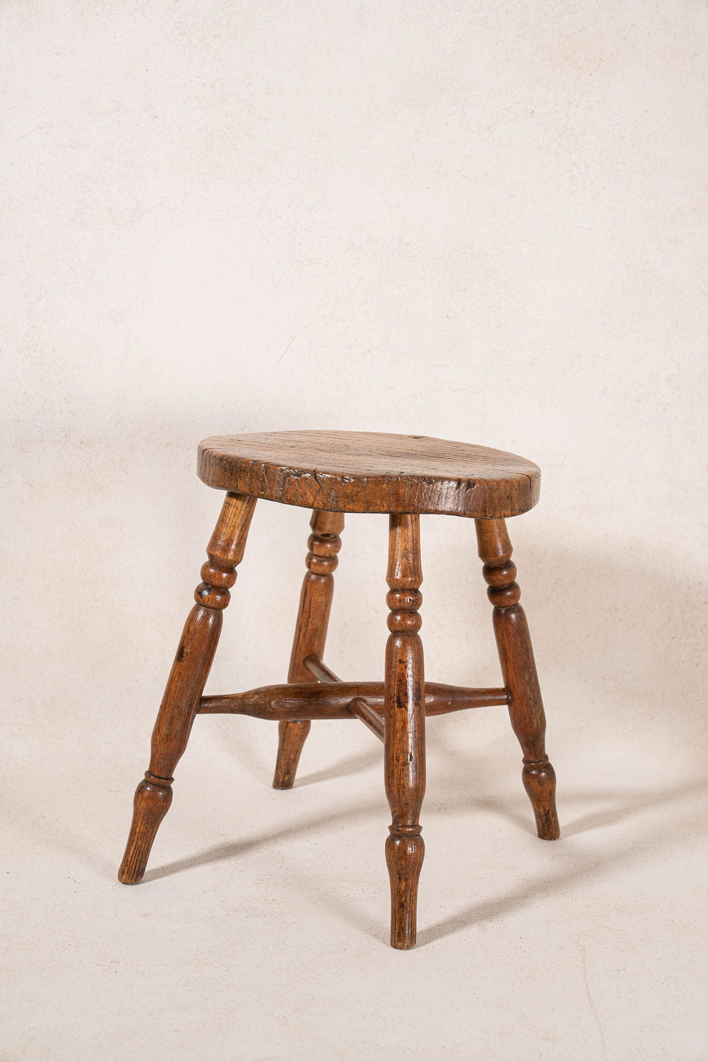 19th Century Oak Joint Stool