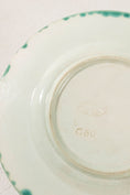 Load image into Gallery viewer, Antique Majolica Plate with Blue/Green Glazing
