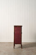 Load image into Gallery viewer, 19th Century Bamboo Single Door Cabinet | Later Painted Red
