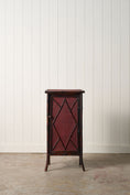 Load image into Gallery viewer, 19th Century Bamboo Single Door Cabinet | Later Painted Red
