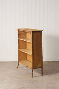Load image into Gallery viewer, 19th Century Tortoise Bamboo Bookcase (as is)
