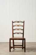 Load image into Gallery viewer, Antique English Oak Ladderback Chair
