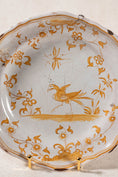 Load image into Gallery viewer, 18th Century French Mustard Plate (Moustiers; c. 1720)
