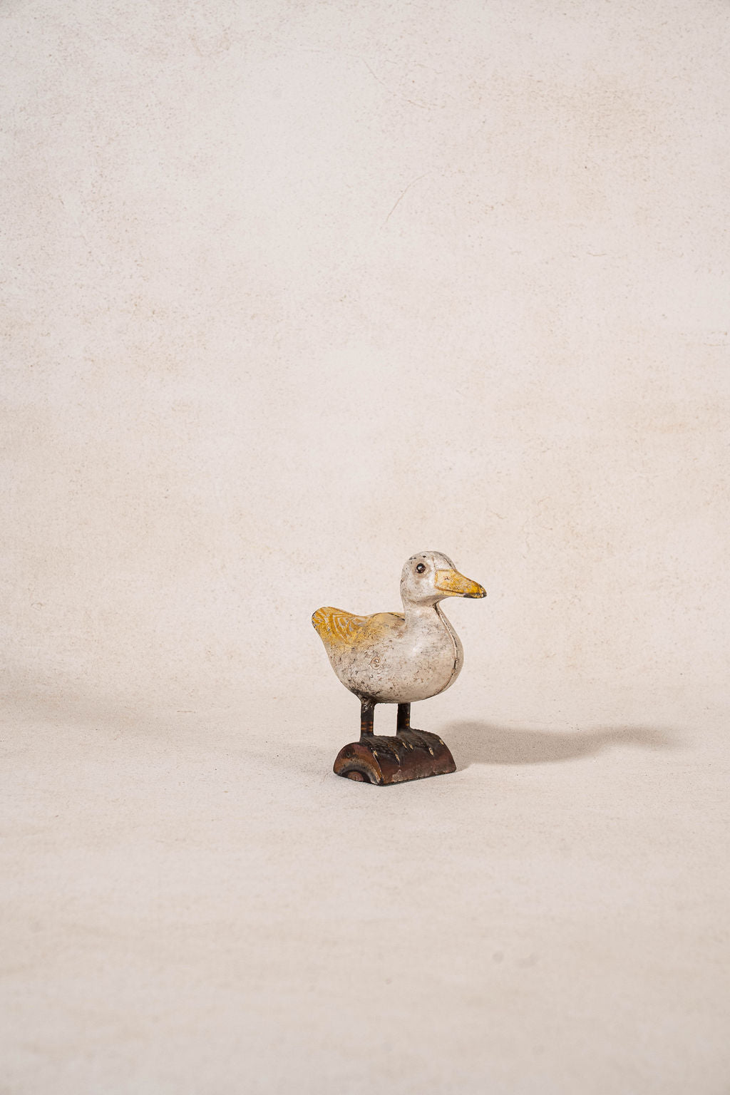 Vintage Dutch Cast Iron Duck Money Bank
