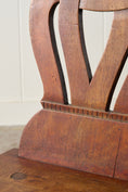 Load image into Gallery viewer, PAIR of Swiss Alpine Folk Art Carved Hall Chairs
