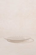 Load image into Gallery viewer, Antique Crystal Ribbed Lidded Compote with Matching Catch Plate
