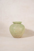 Load image into Gallery viewer, Mid-Century French Green Vase/Jug | Stamped by Maker ‘Vallauris’
