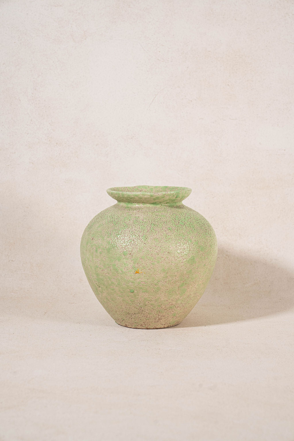 Mid-Century French Green Vase/Jug | Stamped by Maker ‘Vallauris’