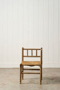 Load image into Gallery viewer, 19th Century French Bobbin Corner Chair
