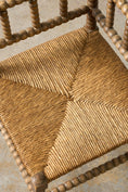 Load image into Gallery viewer, 19th Century French Bobbin Corner Chair
