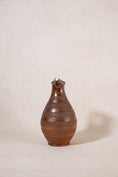 Load image into Gallery viewer, Brown French Dotted Line Stoneware Jug
