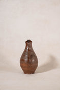 Load image into Gallery viewer, Brown French Dotted Line Stoneware Jug
