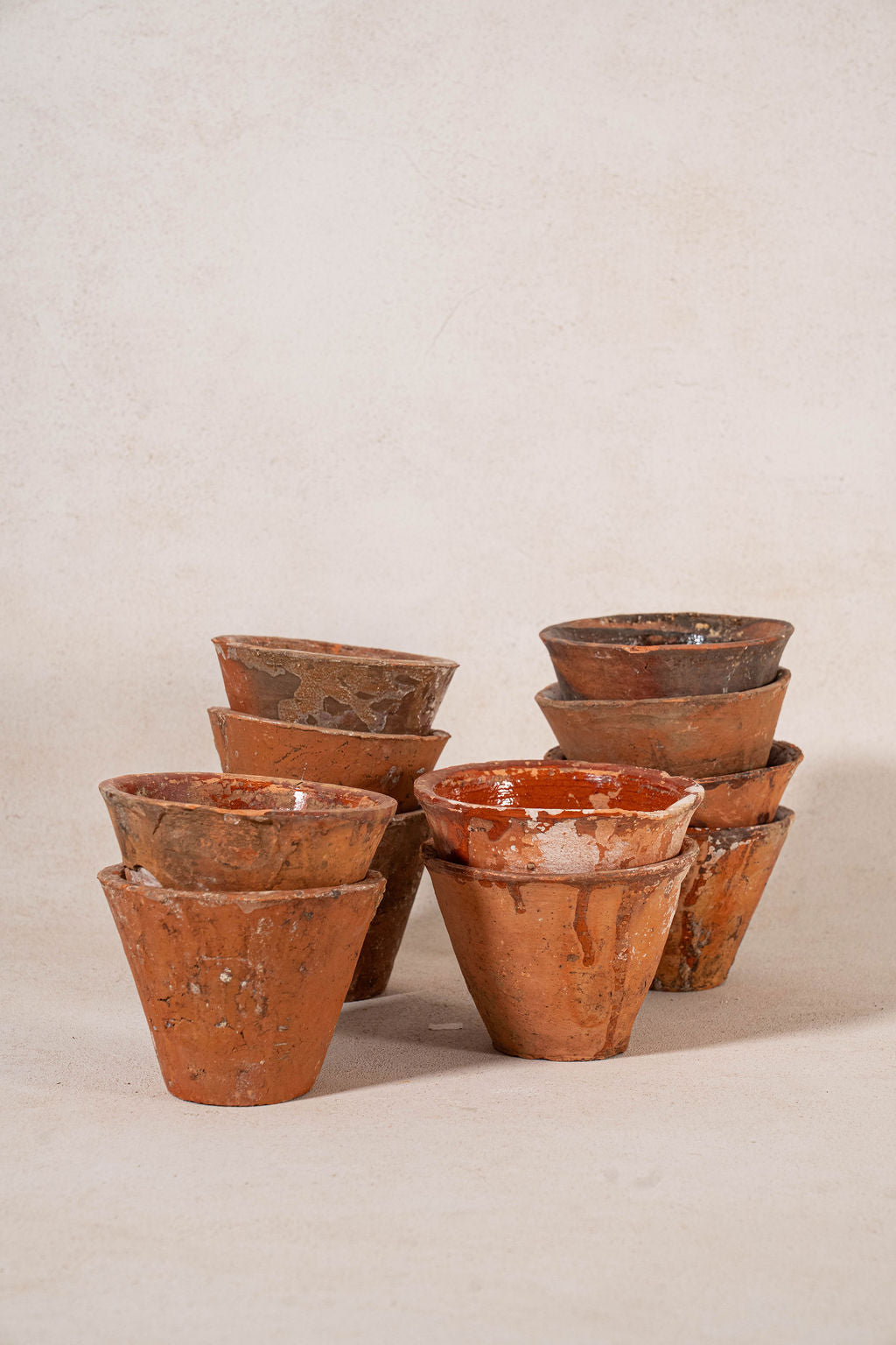 19th Century French Handmade Resin Pot