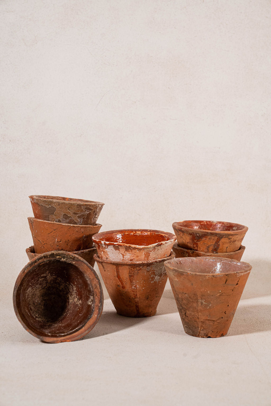 19th Century French Handmade Resin Pot