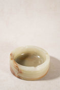 Load image into Gallery viewer, Large Round Alabaster Ashtray
