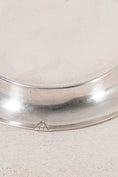 Load image into Gallery viewer, PAIR French Silverplate Wine Coasters with French Navy Anchor | by Christofle (c. 1920)
