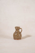 Load image into Gallery viewer, French Handmade Green & Brown Jug

