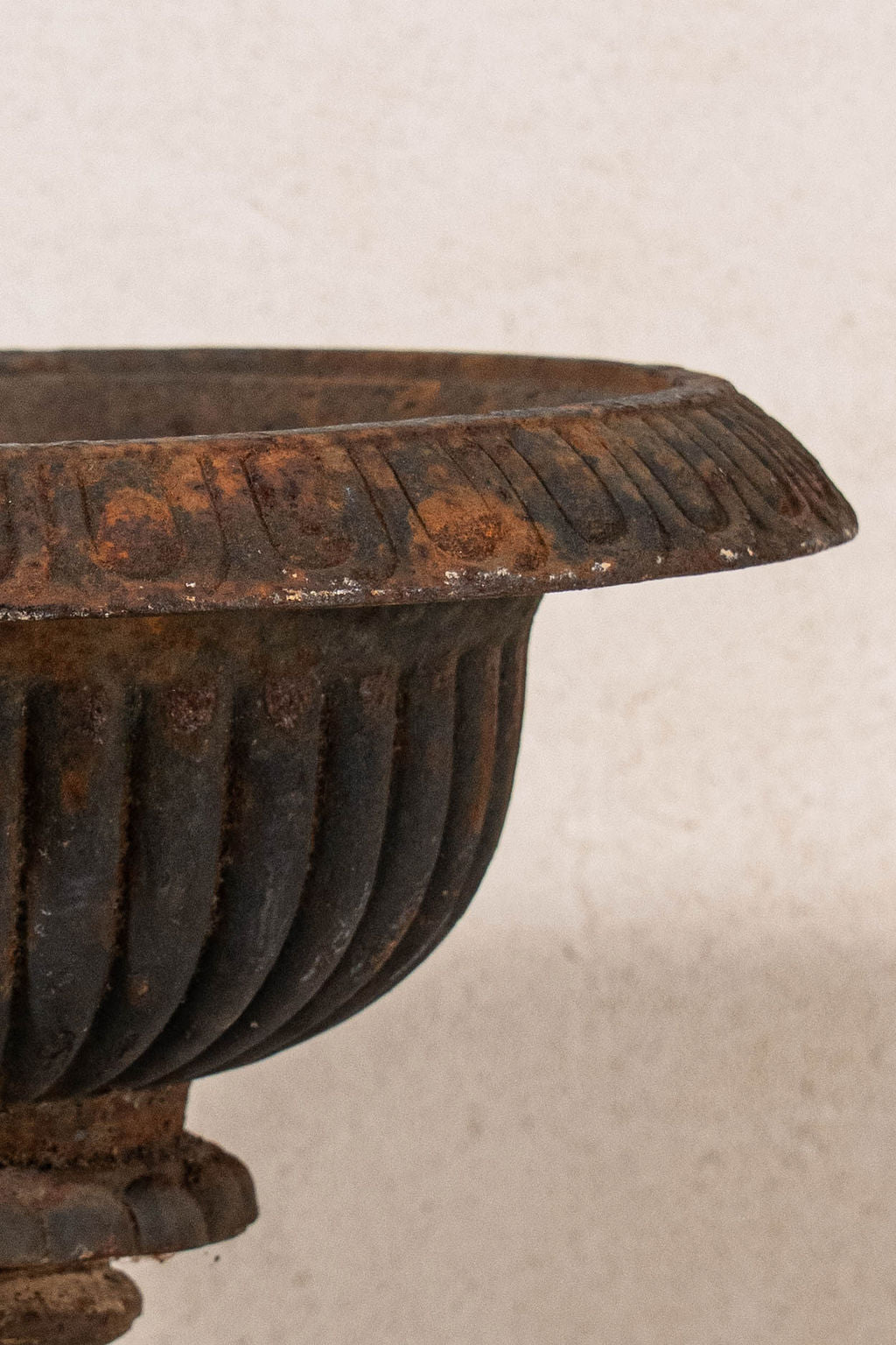 Antique French Iron Compote