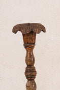 Load image into Gallery viewer, PAIR of Antique Garden Iron Candlesticks
