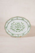 Load image into Gallery viewer, Vintage Haviland Limoges Oval Platter in Green “Bonneval” Pattern (1971-1989)
