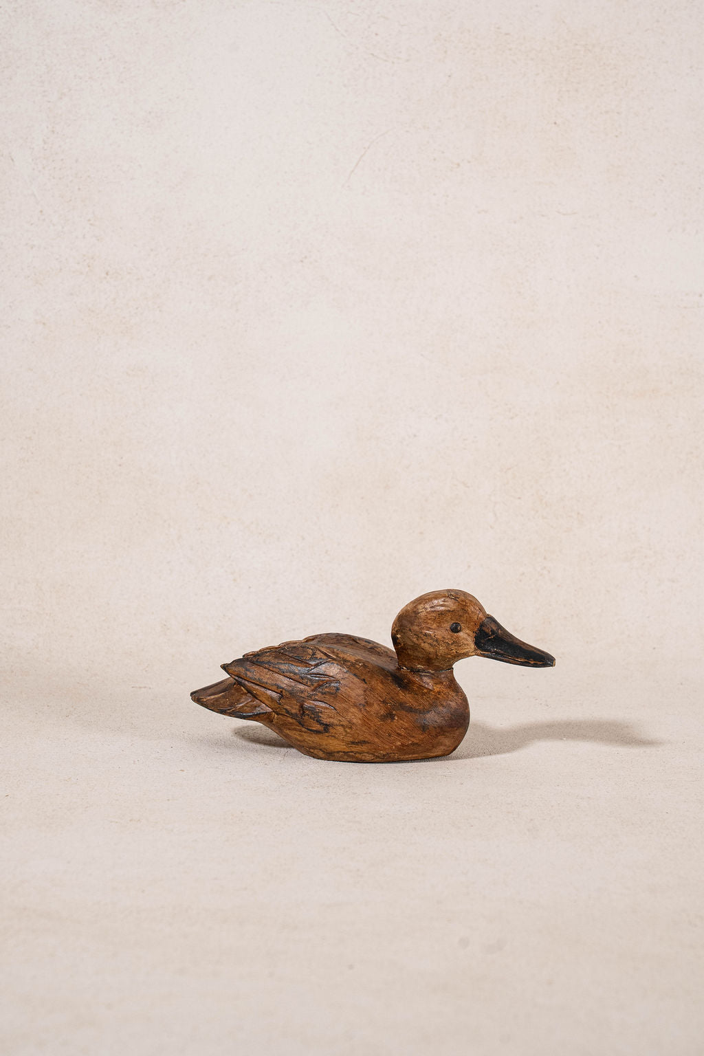 Antique French Wooden Duck