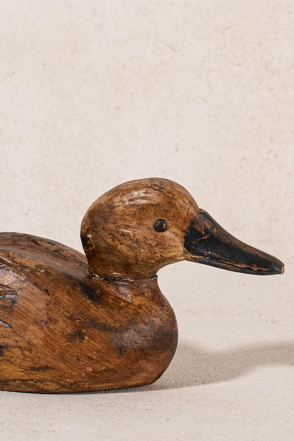 Antique French Wooden Duck