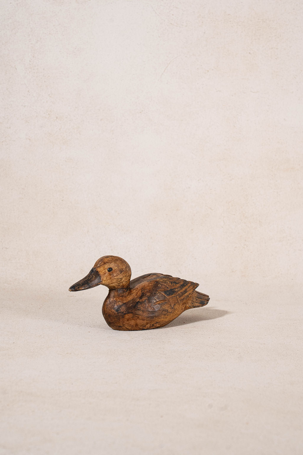 Antique French Wooden Duck