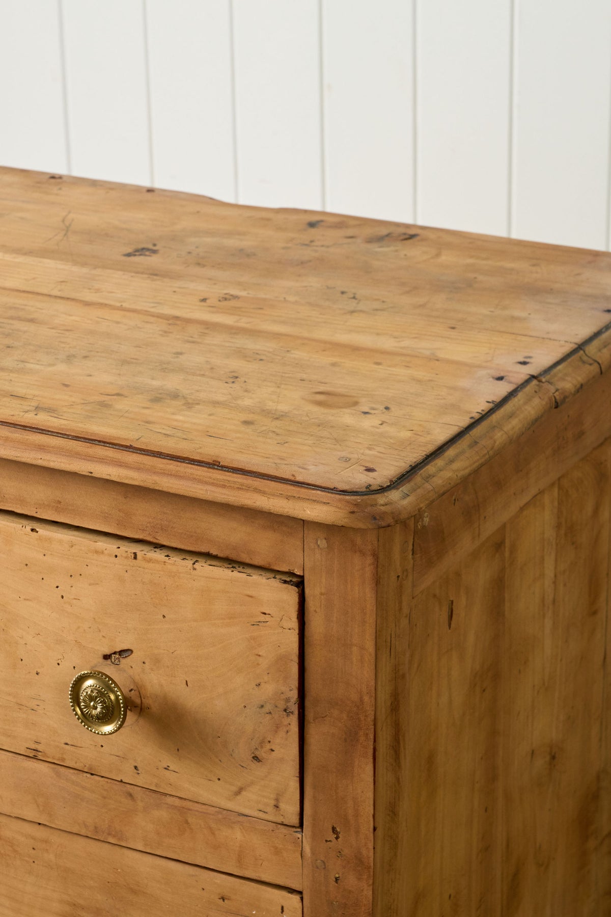 18th Century French Bleached Walnut 3-Drawer Commode