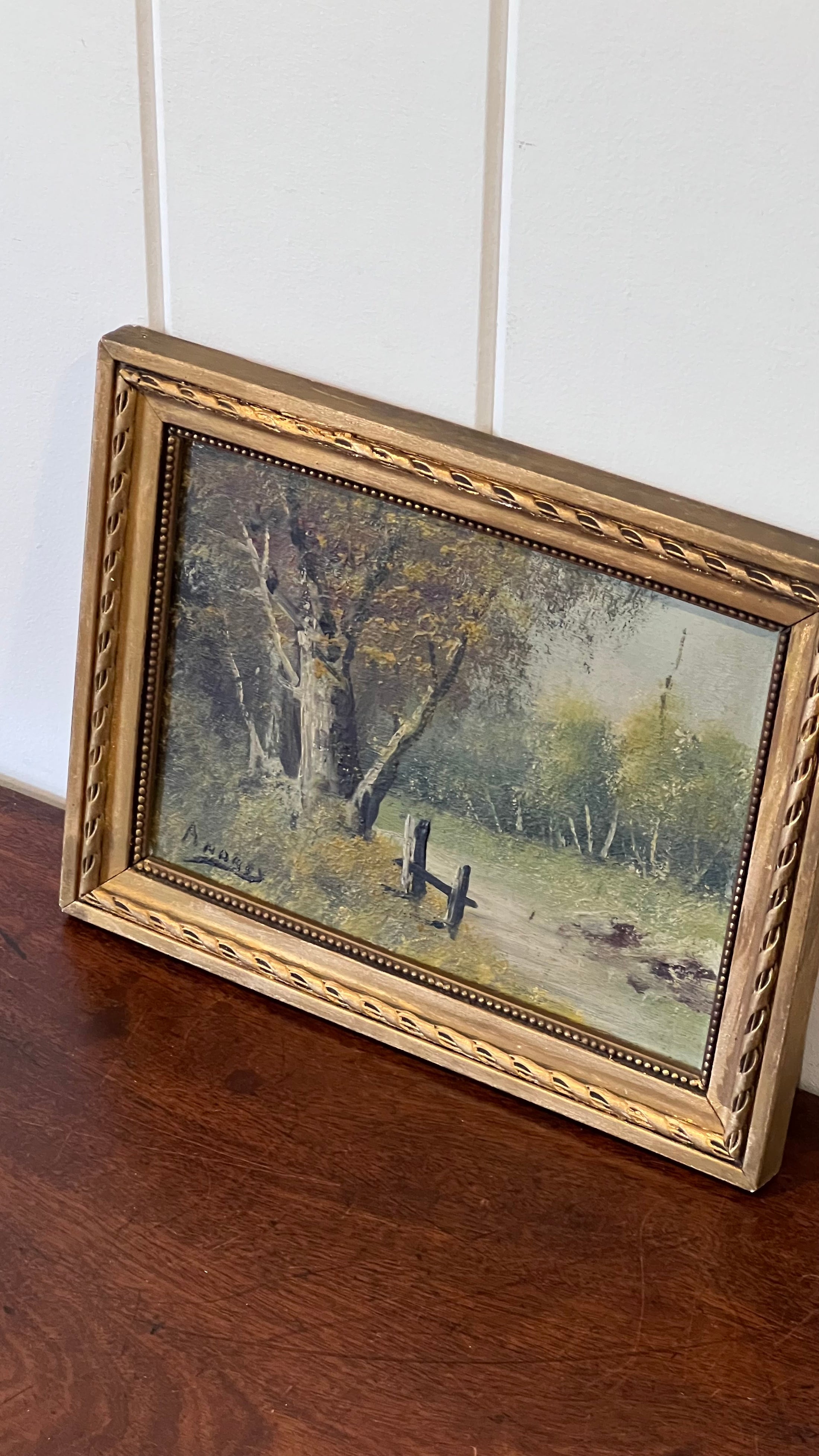 PAIR 19th Century Oil Landscapes