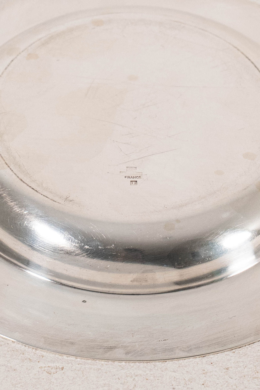 French Silverplate Wine Coaster By Christofle (c. 1930)