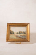 Load image into Gallery viewer, Original English Watercolor Landscape in Giltwood Frame
