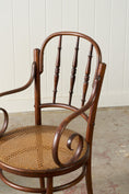 Load image into Gallery viewer, PAIR of 1940s French Thonet Style Bentwood Arm Chairs
