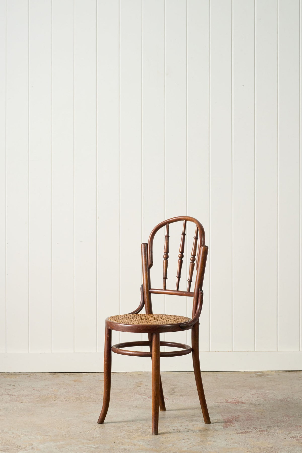 SET of 6 | 1940s French Thonet Style Bentwood Bistro Chairs with Original Chair Seats