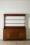 Load image into Gallery viewer, George III Oak Dresser Base with Open Plate Rack (c.1800)
