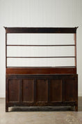 Load image into Gallery viewer, George III Oak Dresser Base with Open Plate Rack (c.1800)
