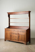 Load image into Gallery viewer, George III Oak Dresser Base with Open Plate Rack (c.1800)
