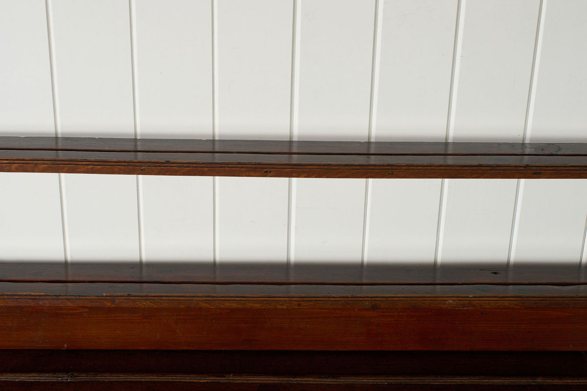 George III Oak Dresser Base with Open Plate Rack (c.1800)