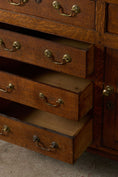 Load image into Gallery viewer, George III Oak Dresser Base with Open Plate Rack (c.1800)
