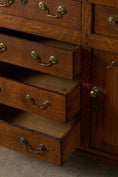 Load image into Gallery viewer, George III Oak Dresser Base with Open Plate Rack (c.1800)
