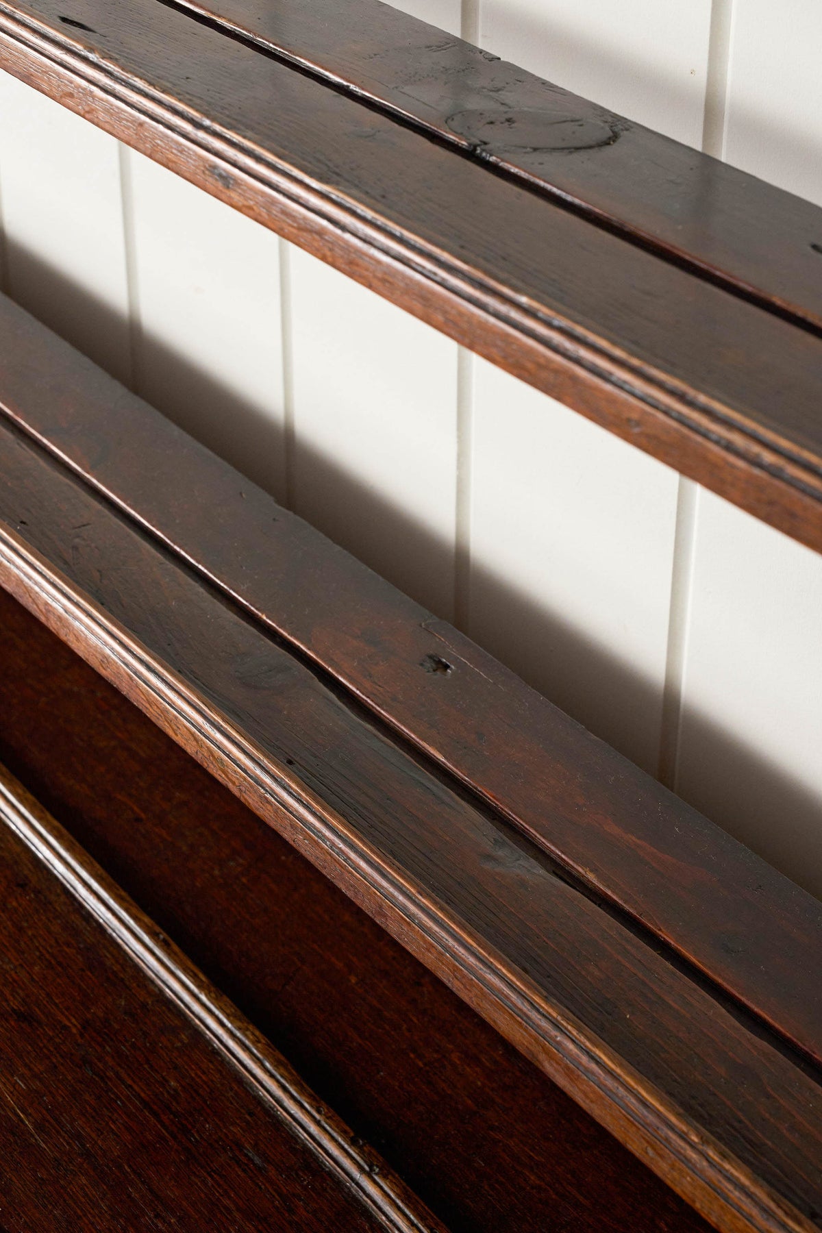 George III Oak Dresser Base with Open Plate Rack (c.1800)