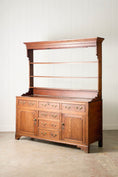 Load image into Gallery viewer, George III Oak Dresser Base with Open Plate Rack (c.1800)
